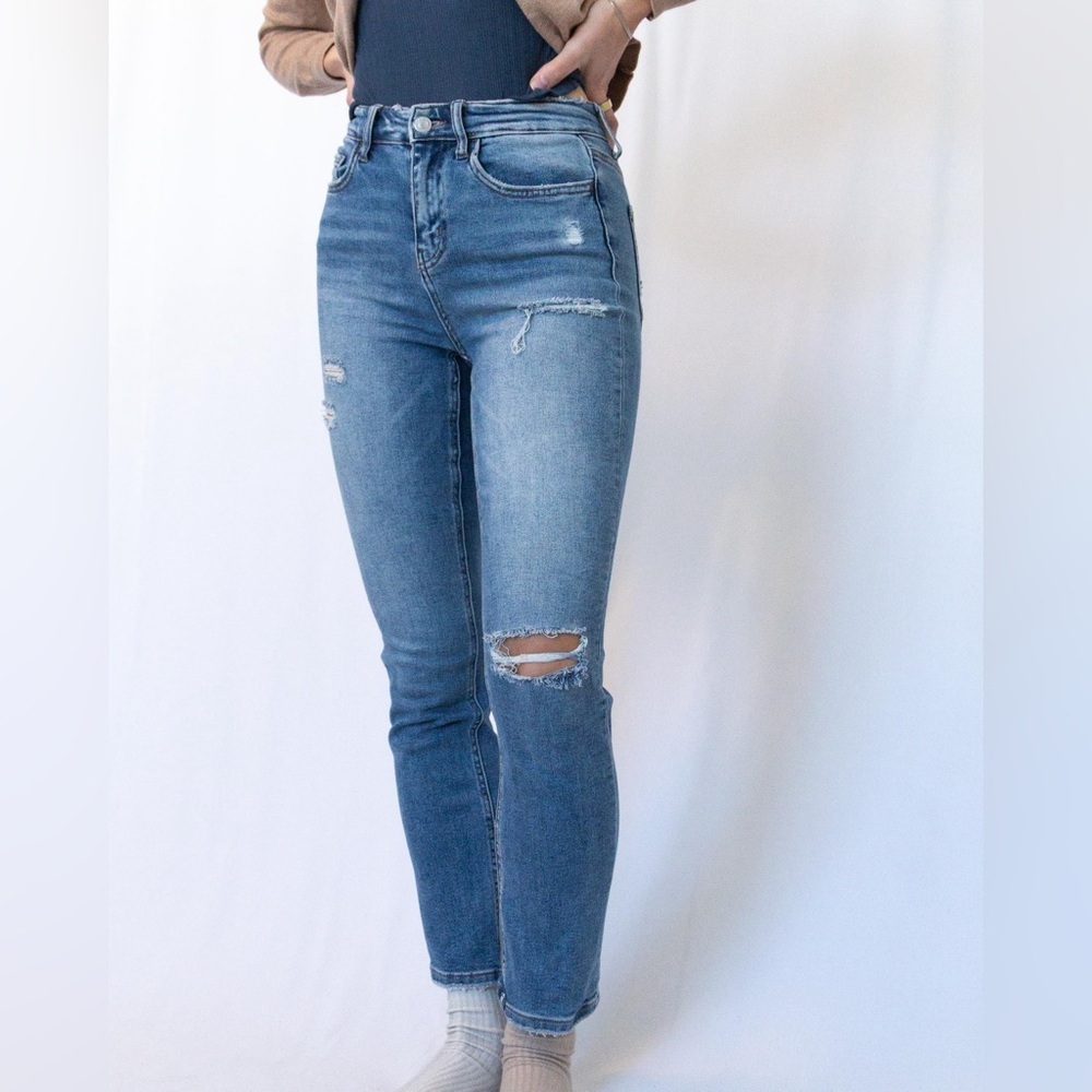 Altar’d State Straight Jeans - Picture 3 of 8